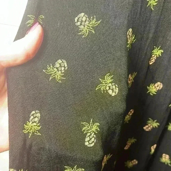 Coldwater Creek Sleeveless Pineapple Maxi Dress Size PM - Picture 2 of 6